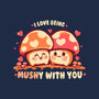 Being Mushy With You-None-Drawstring-Bag-TechraNova