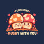 Being Mushy With You-Unisex-Crew Neck-Sweatshirt-TechraNova