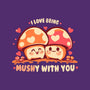 Being Mushy With You-Unisex-Crew Neck-Sweatshirt-TechraNova