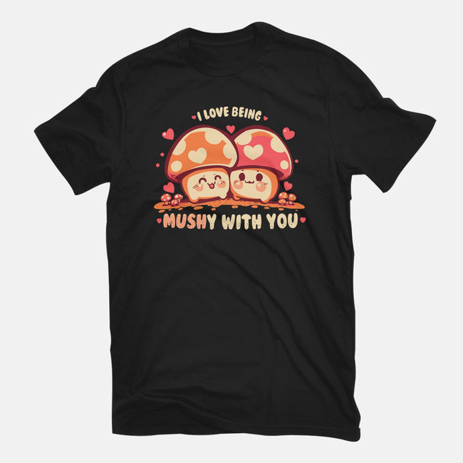 Being Mushy With You-Womens-Basic-Tee-TechraNova