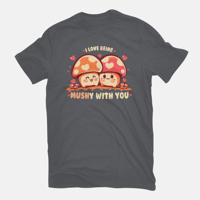 Being Mushy With You-Womens-Basic-Tee-TechraNova