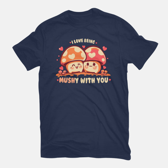 Being Mushy With You-Womens-Basic-Tee-TechraNova