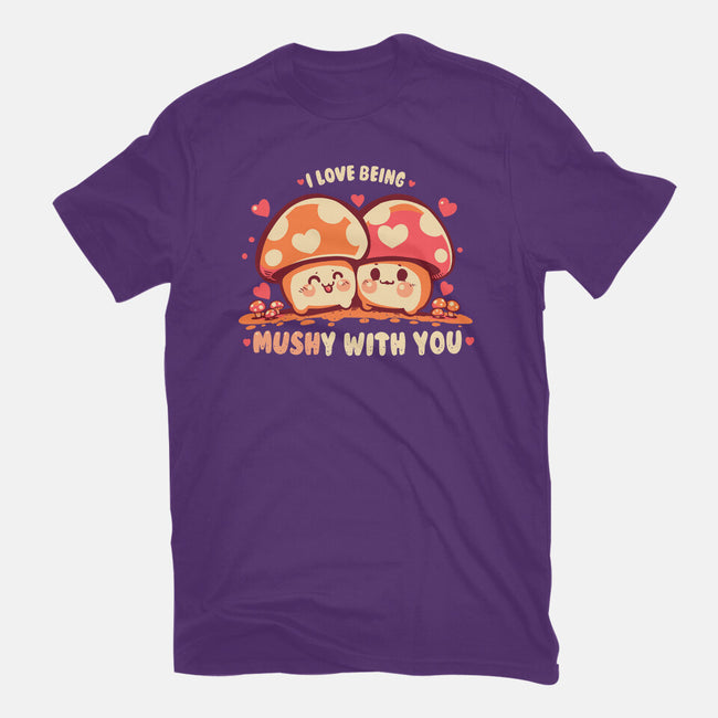 Being Mushy With You-Womens-Basic-Tee-TechraNova