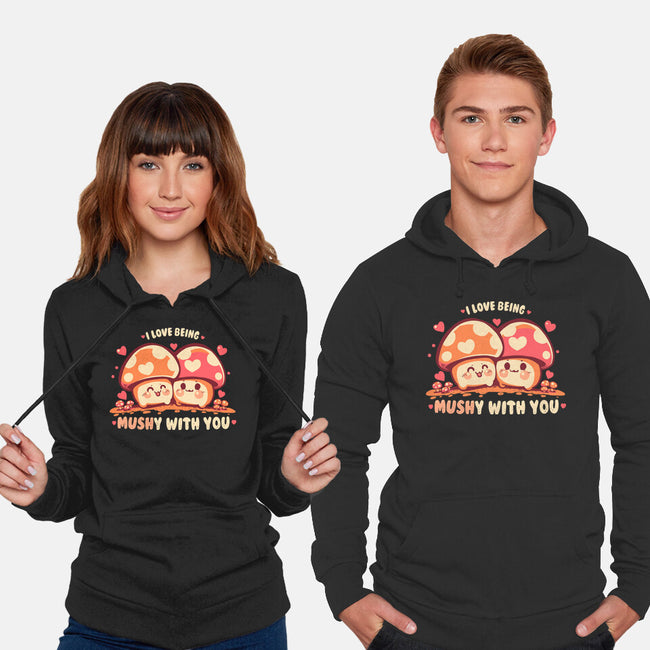Being Mushy With You-Unisex-Pullover-Sweatshirt-TechraNova