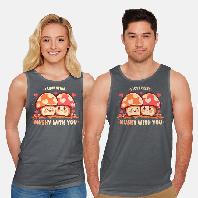 Being Mushy With You-Unisex-Basic-Tank-TechraNova