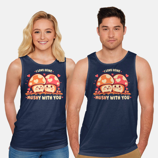 Being Mushy With You-Unisex-Basic-Tank-TechraNova