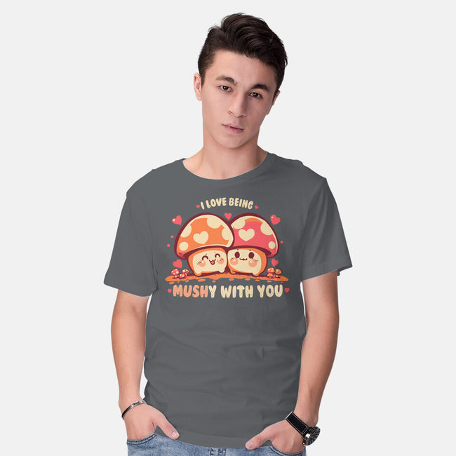 Being Mushy With You-Mens-Basic-Tee-TechraNova