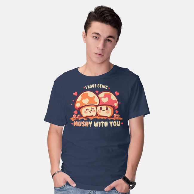 Being Mushy With You-Mens-Basic-Tee-TechraNova