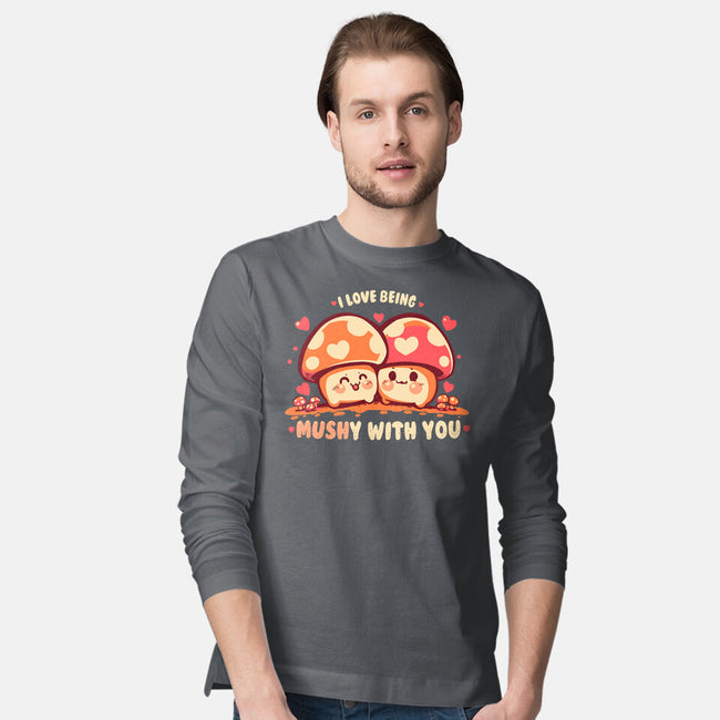Being Mushy With You-Mens-Long Sleeved-Tee-TechraNova