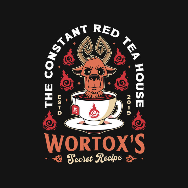 Wortox Red Tea Emblem-Unisex-Kitchen-Apron-LAGELANTEE