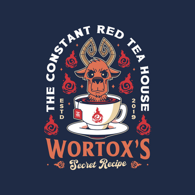 Wortox Red Tea Emblem-Mens-Heavyweight-Tee-LAGELANTEE