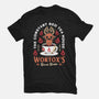 Wortox Red Tea Emblem-Womens-Basic-Tee-LAGELANTEE