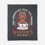 Wortox Red Tea Emblem-None-Fleece-Blanket-LAGELANTEE