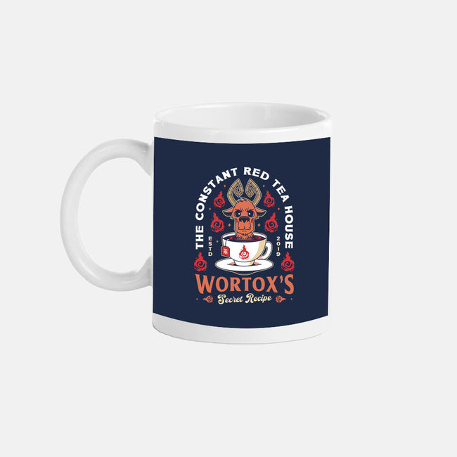 Wortox Red Tea Emblem-None-Mug-Drinkware-LAGELANTEE