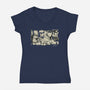 Guerni-Cats-Womens-V-Neck-Tee-vp021