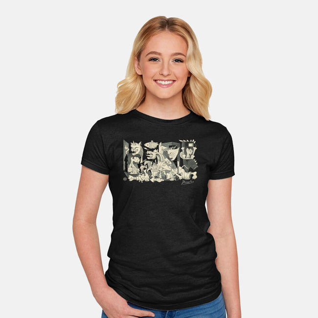 Guerni-Cats-Womens-Fitted-Tee-vp021