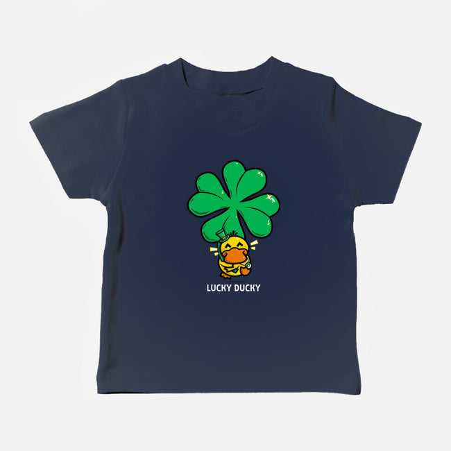Lucky Ducky-Baby-Basic-Tee-krisren28