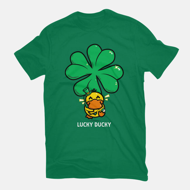 Lucky Ducky-Womens-Fitted-Tee-krisren28