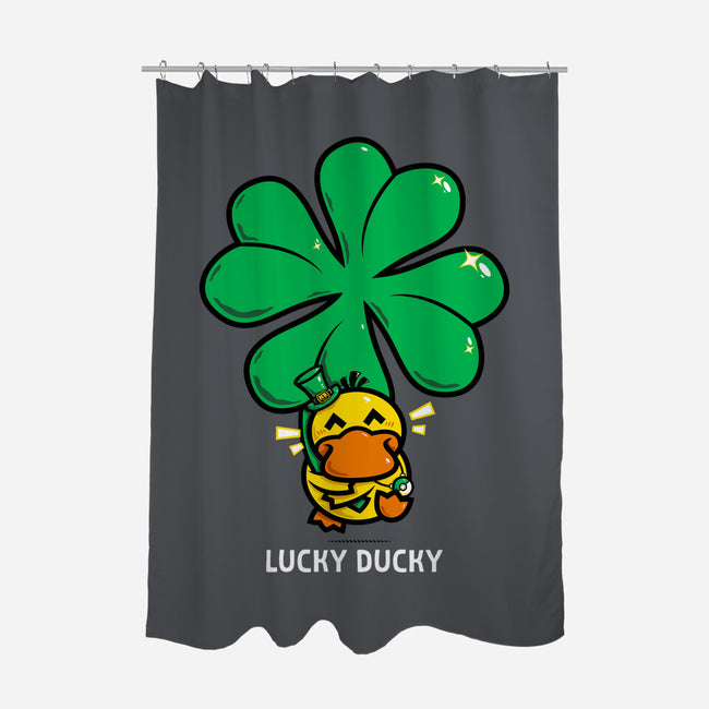 Lucky Ducky-None-Polyester-Shower Curtain-krisren28