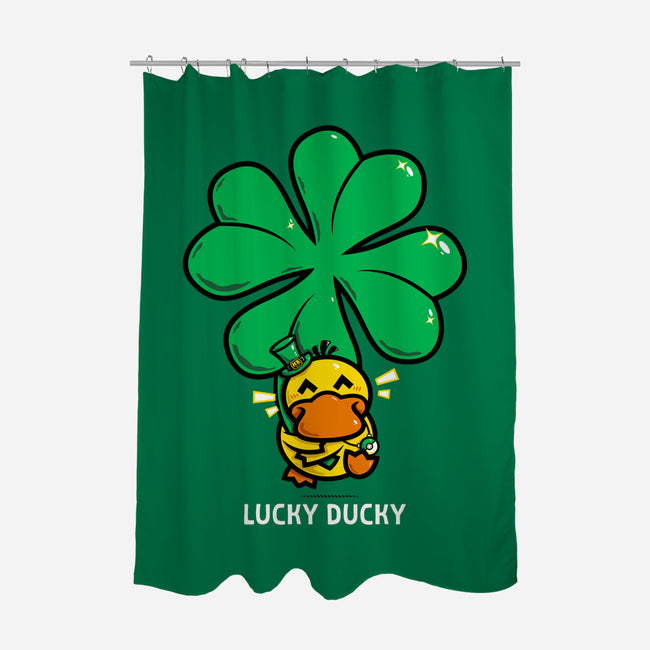Lucky Ducky-None-Polyester-Shower Curtain-krisren28