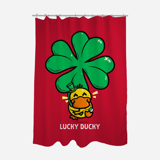 Lucky Ducky-None-Polyester-Shower Curtain-krisren28
