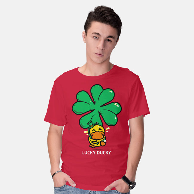 Lucky Ducky-Mens-Basic-Tee-krisren28
