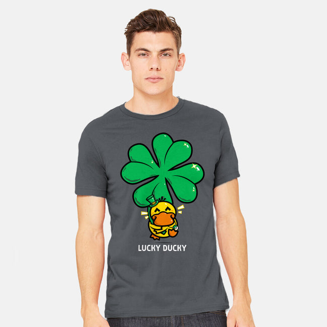 Lucky Ducky-Mens-Heavyweight-Tee-krisren28