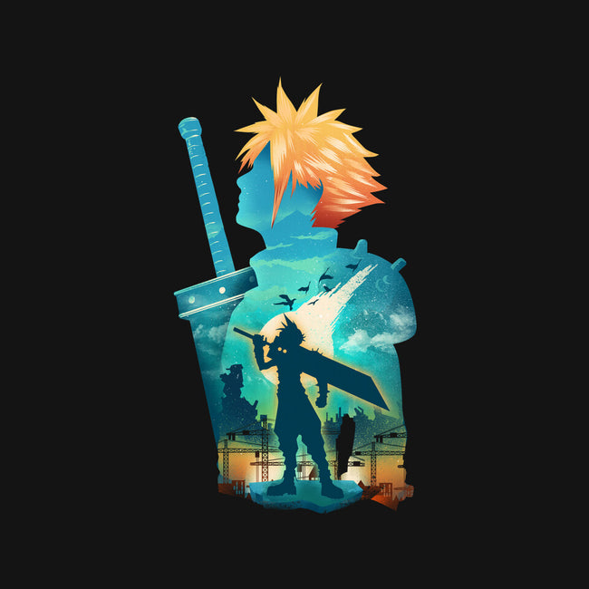 Buster Sword Hero-Womens-Basic-Tee-dandingeroz