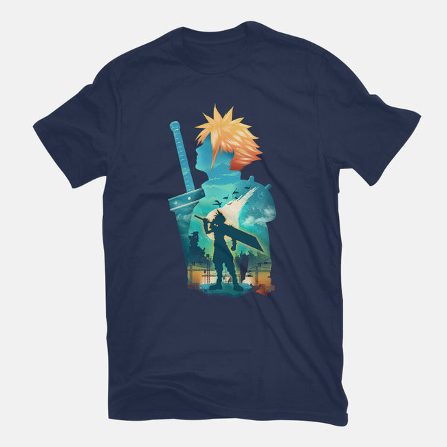 Buster Sword Hero-Mens-Premium-Tee-dandingeroz