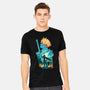Buster Sword Hero-Mens-Heavyweight-Tee-dandingeroz