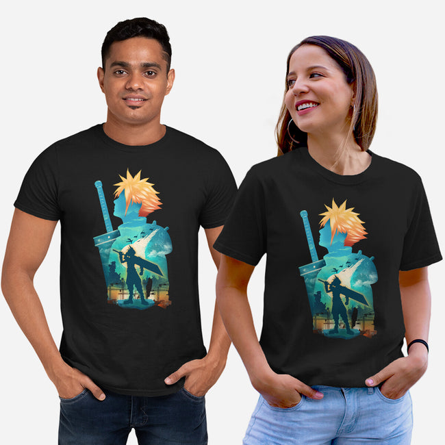 Buster Sword Hero-Unisex-Basic-Tee-dandingeroz