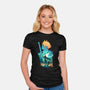 Buster Sword Hero-Womens-Fitted-Tee-dandingeroz