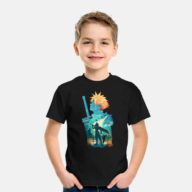 Buster Sword Hero-Youth-Basic-Tee-dandingeroz