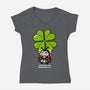 Carrying Luck-Womens-V-Neck-Tee-krisren28