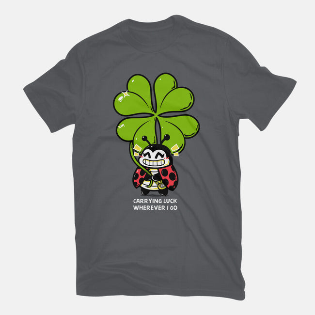 Carrying Luck-Womens-Fitted-Tee-krisren28