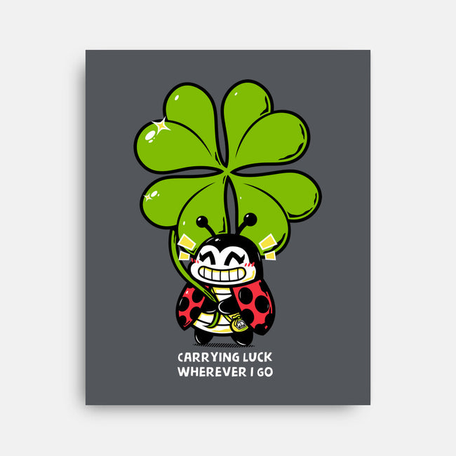Carrying Luck-None-Stretched-Canvas-krisren28