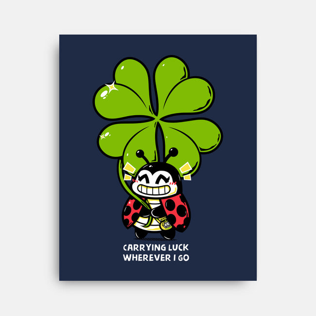 Carrying Luck-None-Stretched-Canvas-krisren28