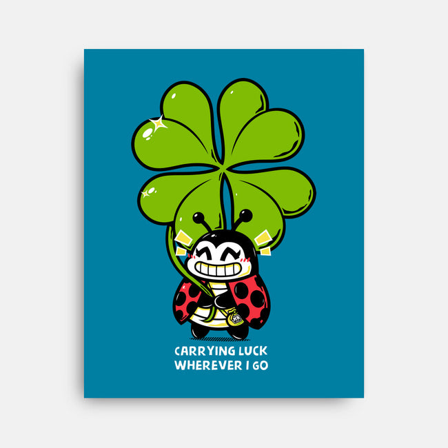 Carrying Luck-None-Stretched-Canvas-krisren28