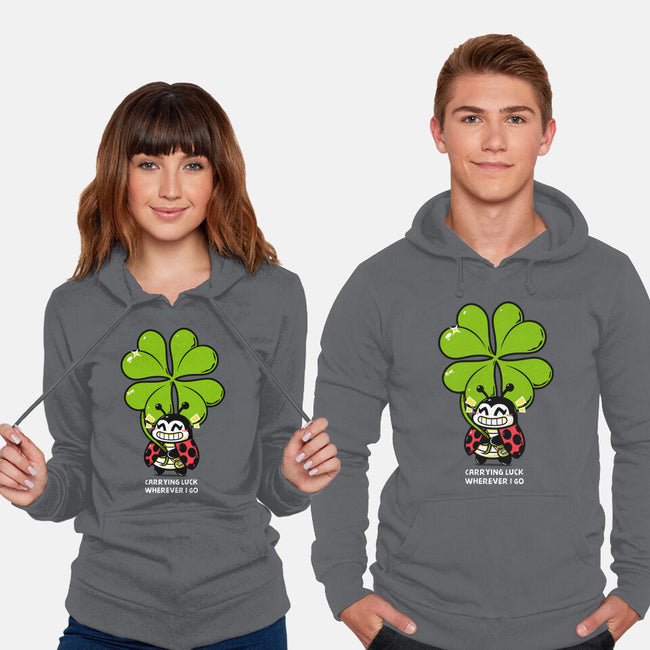 Carrying Luck-Unisex-Pullover-Sweatshirt-krisren28