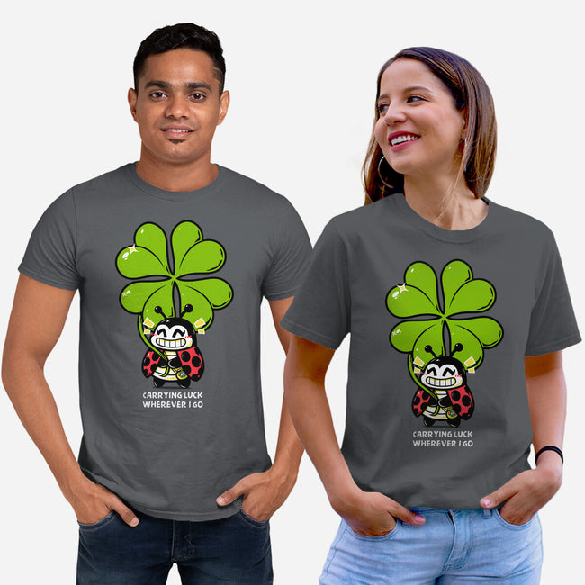 Carrying Luck-Unisex-Basic-Tee-krisren28
