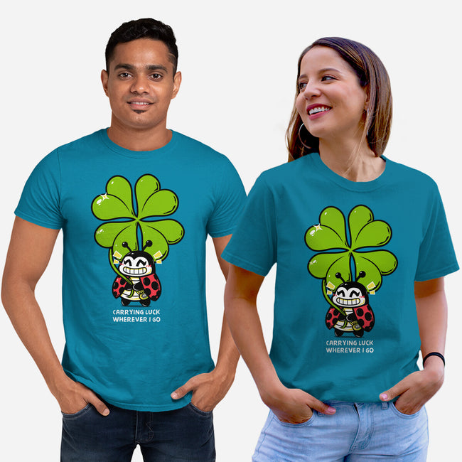 Carrying Luck-Unisex-Basic-Tee-krisren28