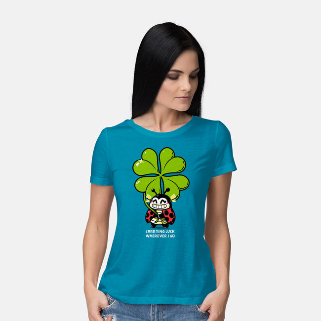Carrying Luck-Womens-Basic-Tee-krisren28