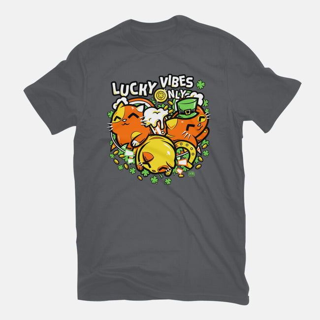Lucky Vibes Only-Mens-Heavyweight-Tee-krisren28