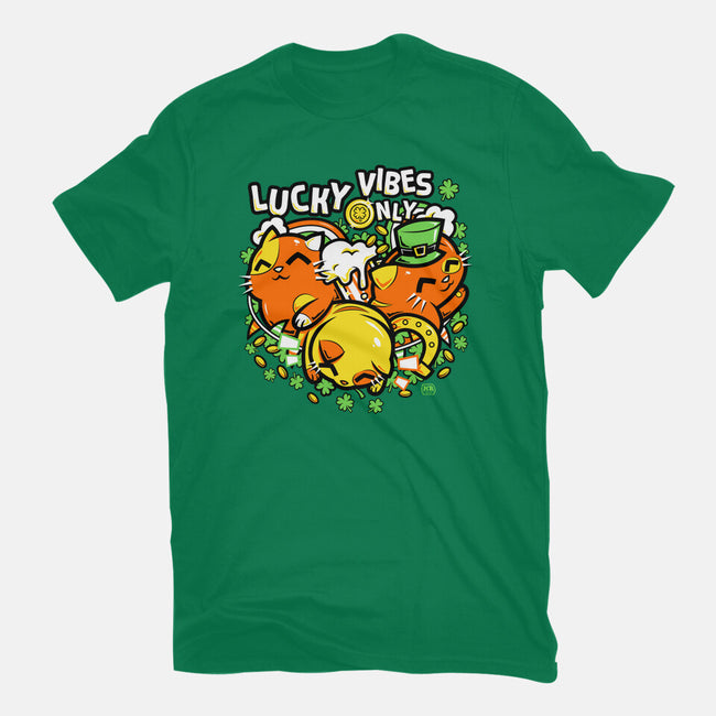 Lucky Vibes Only-Mens-Basic-Tee-krisren28