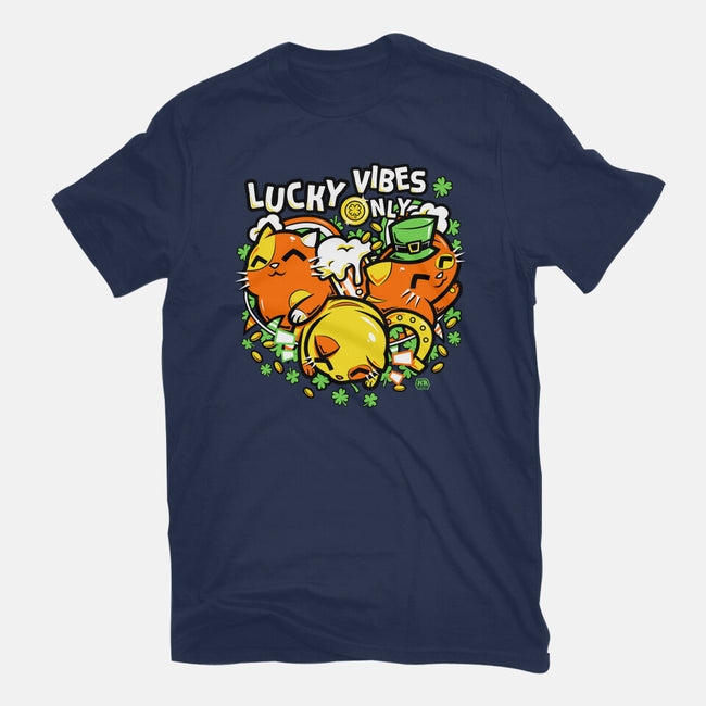 Lucky Vibes Only-Mens-Heavyweight-Tee-krisren28