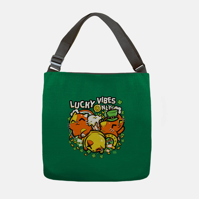 Lucky Vibes Only-None-Adjustable Tote-Bag-krisren28