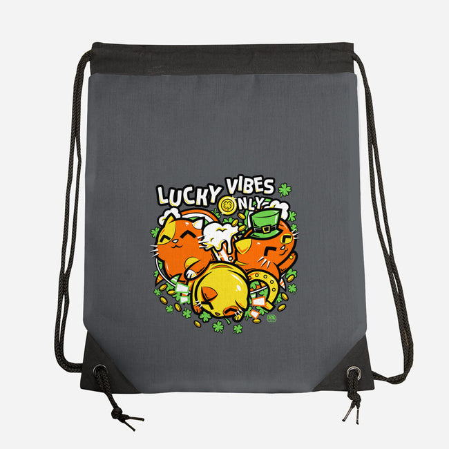 Lucky Vibes Only-None-Drawstring-Bag-krisren28
