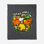 Lucky Vibes Only-None-Fleece-Blanket-krisren28