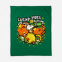 Lucky Vibes Only-None-Fleece-Blanket-krisren28