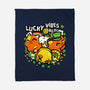Lucky Vibes Only-None-Fleece-Blanket-krisren28